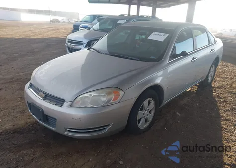 2008 Chevrolet Impala Lt z USA, uszkodzony, nr VIN 2G1WT55K281243651